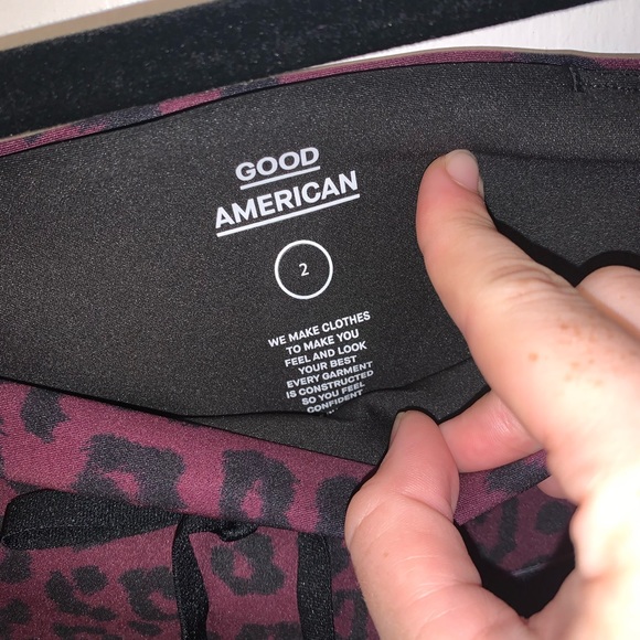 Good American Ombré Leopard Leggings - Picture 3 of 6